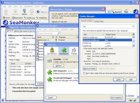 Complimentary access of Seamonkey 2.50 Portable
